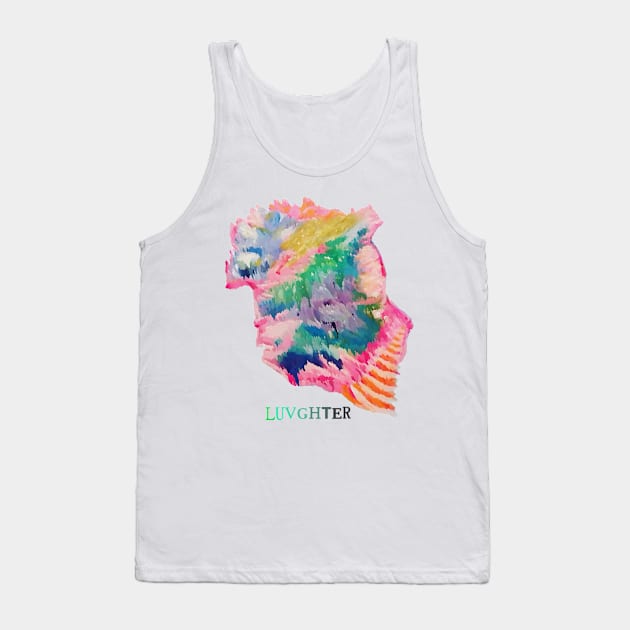 LUVGHTER - Ocean Abstract, Splatter Tank Top by RyanJamesEver